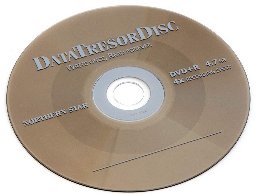 DVD Data Tresor disk DVD Data Tresor disk